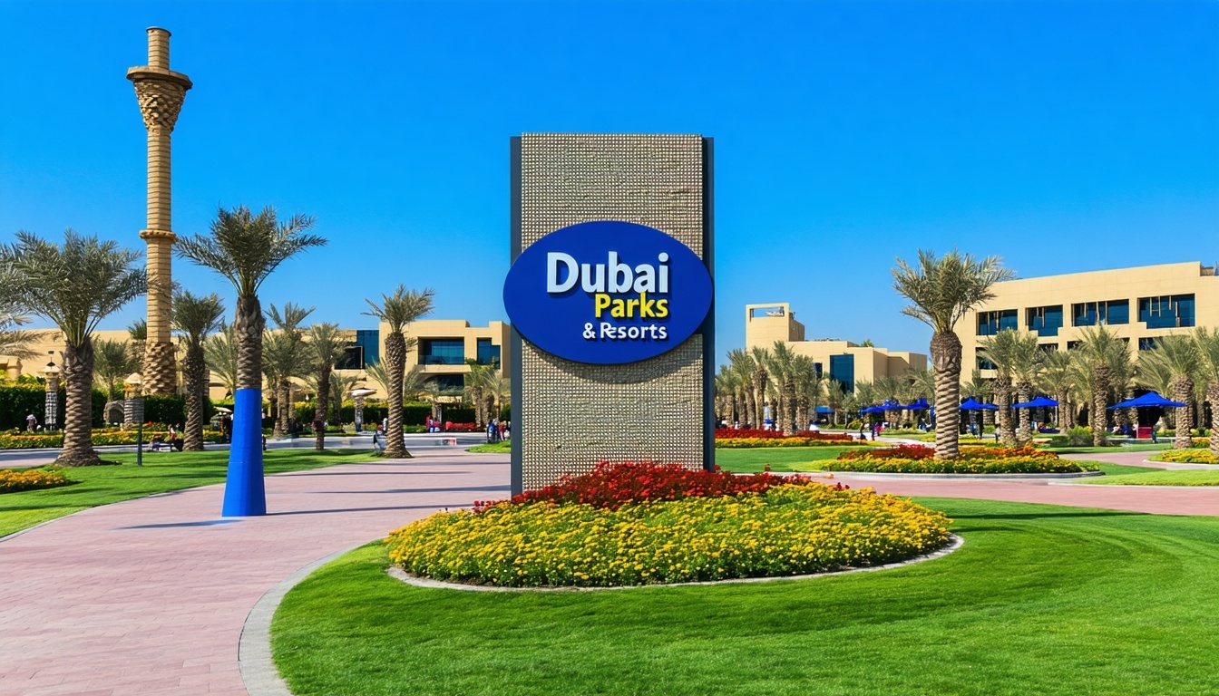 Dubai Parks and Resorts logo